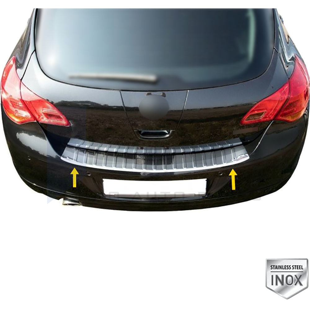 Rear Bumper Protector - Hb - Stainless Steel