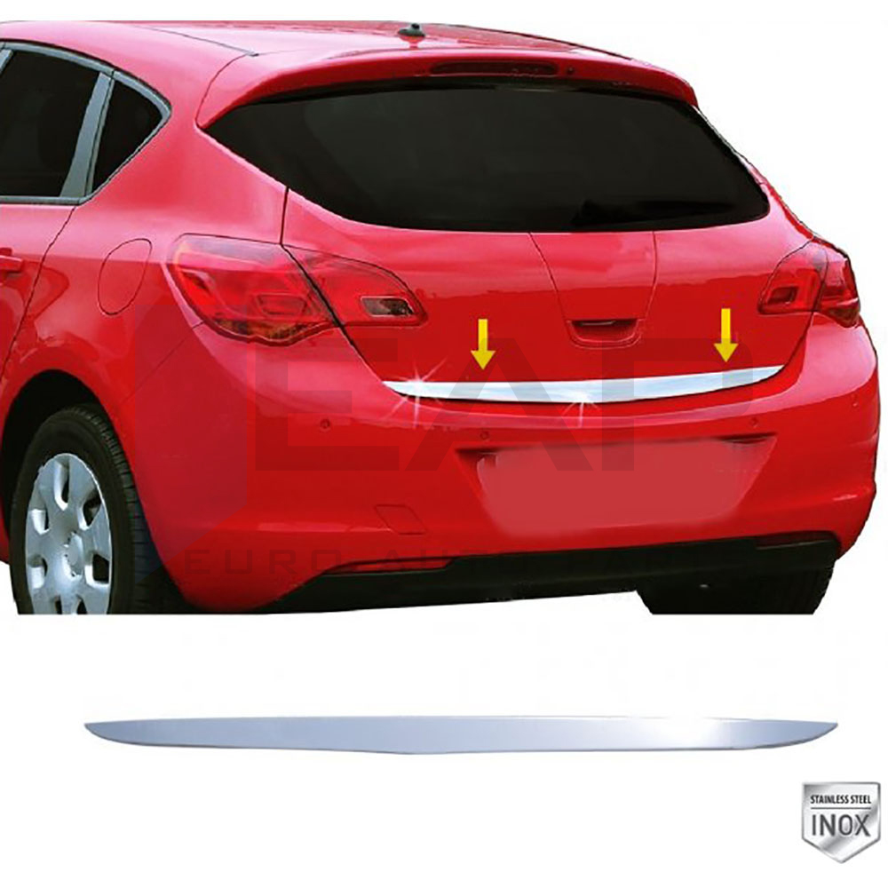 Trunk Lid Trim - Hb - Stainless Steel