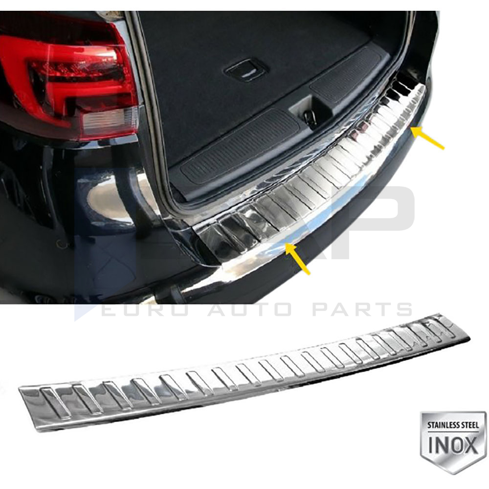 Rear Bumper Protector - Sw - Stainless Steel