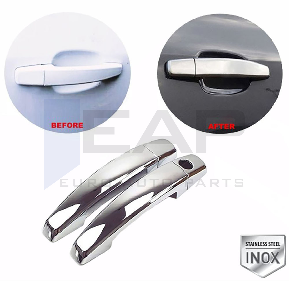 Door Handle Cover - 2 Doors - Stainless Steel