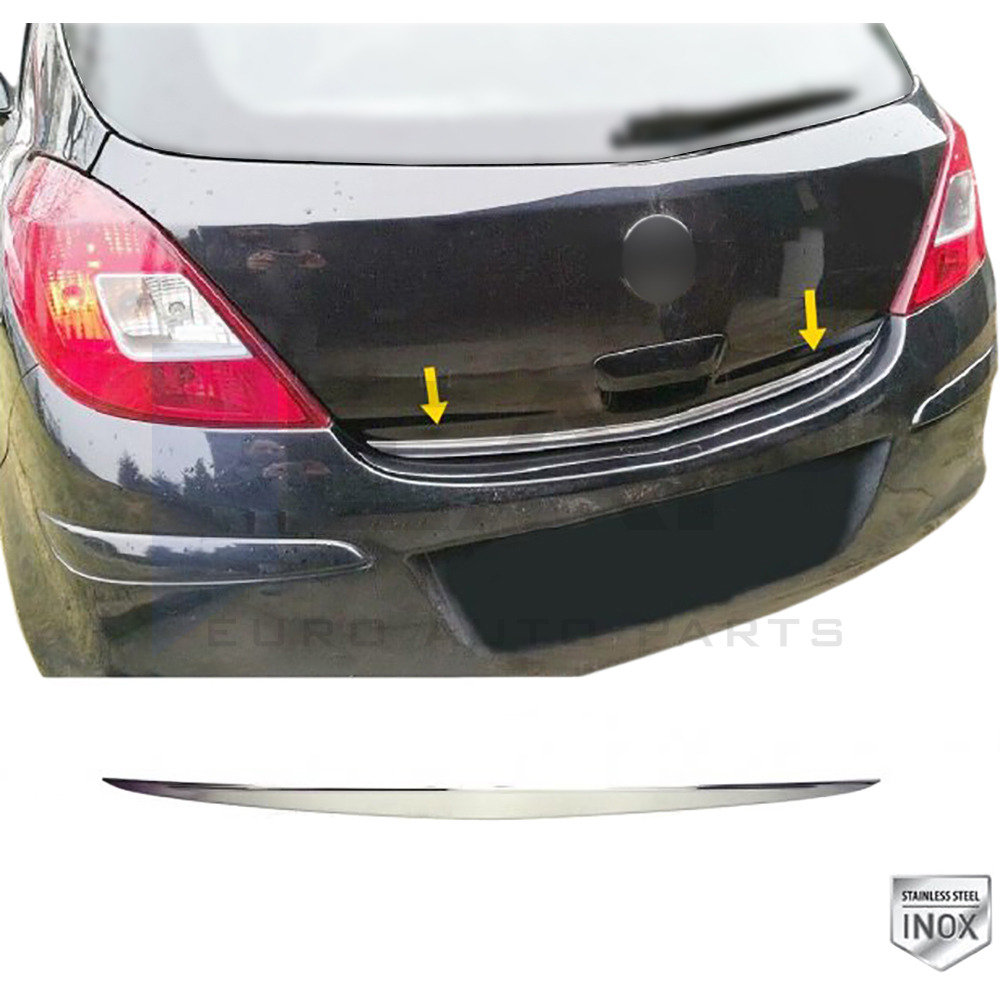 Trunk Lid Trim - Stainless Steel