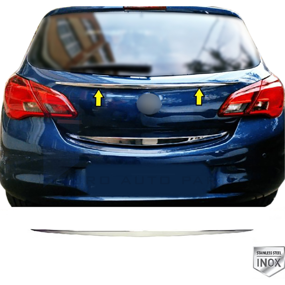 Trunk Lid Trim - Stainless Steel