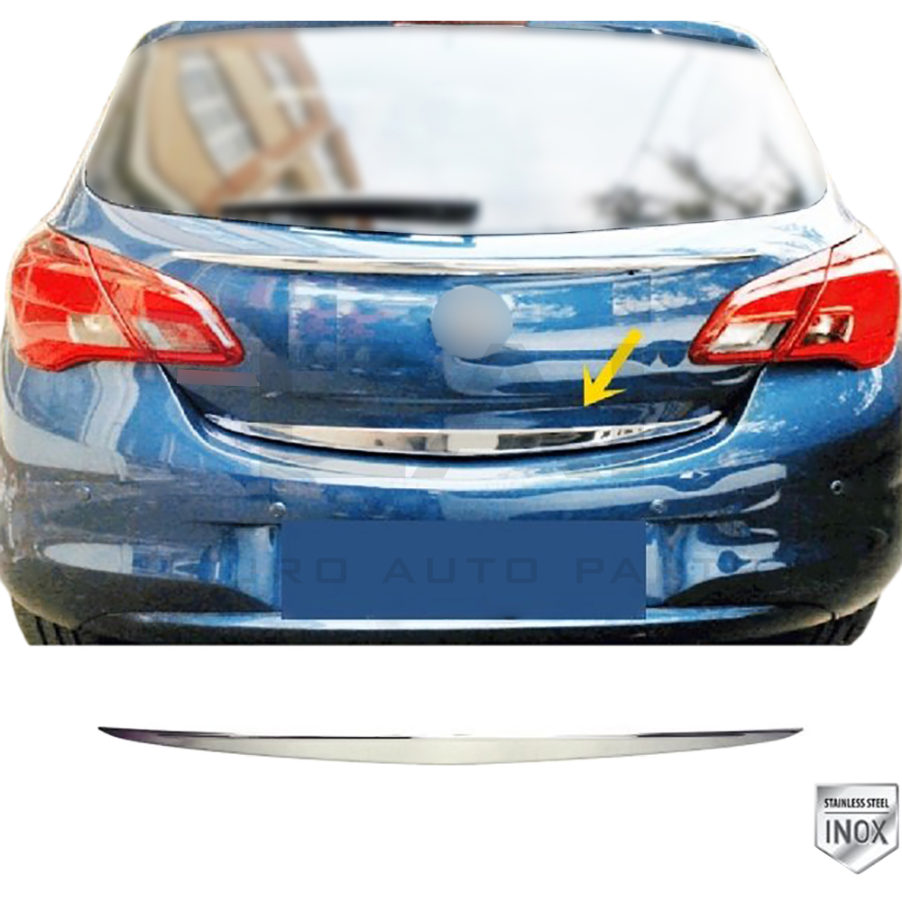 Trunk Lid Trim - Stainless Steel