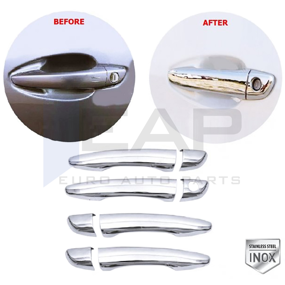 Door Handle Cover - 4 Doors - Stainless Steel