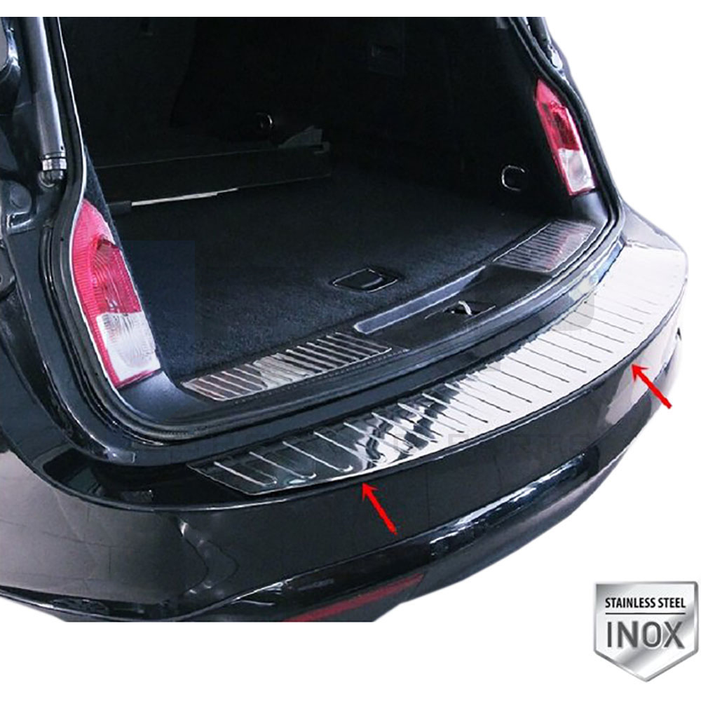 Rear Bumper Protector - Sw - Stainless Steel