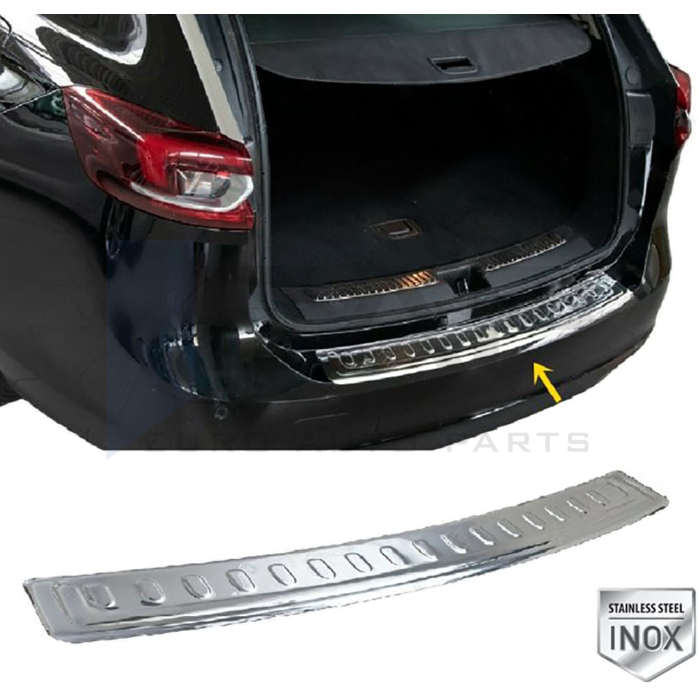 Rear Bumper Protector - Sw - Stainless Steel