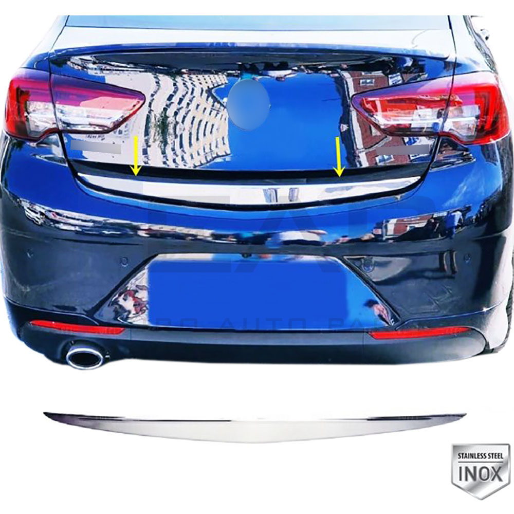 Trunk Lid Trim - Stainless Steel
