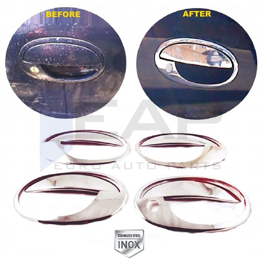 Door Handle Cover Frame (RHD) - 4 Doors - Stainless Steel
