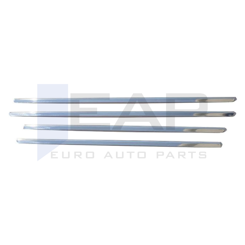 Window Frame Garnish - 4 Pcs - Stainless Steel