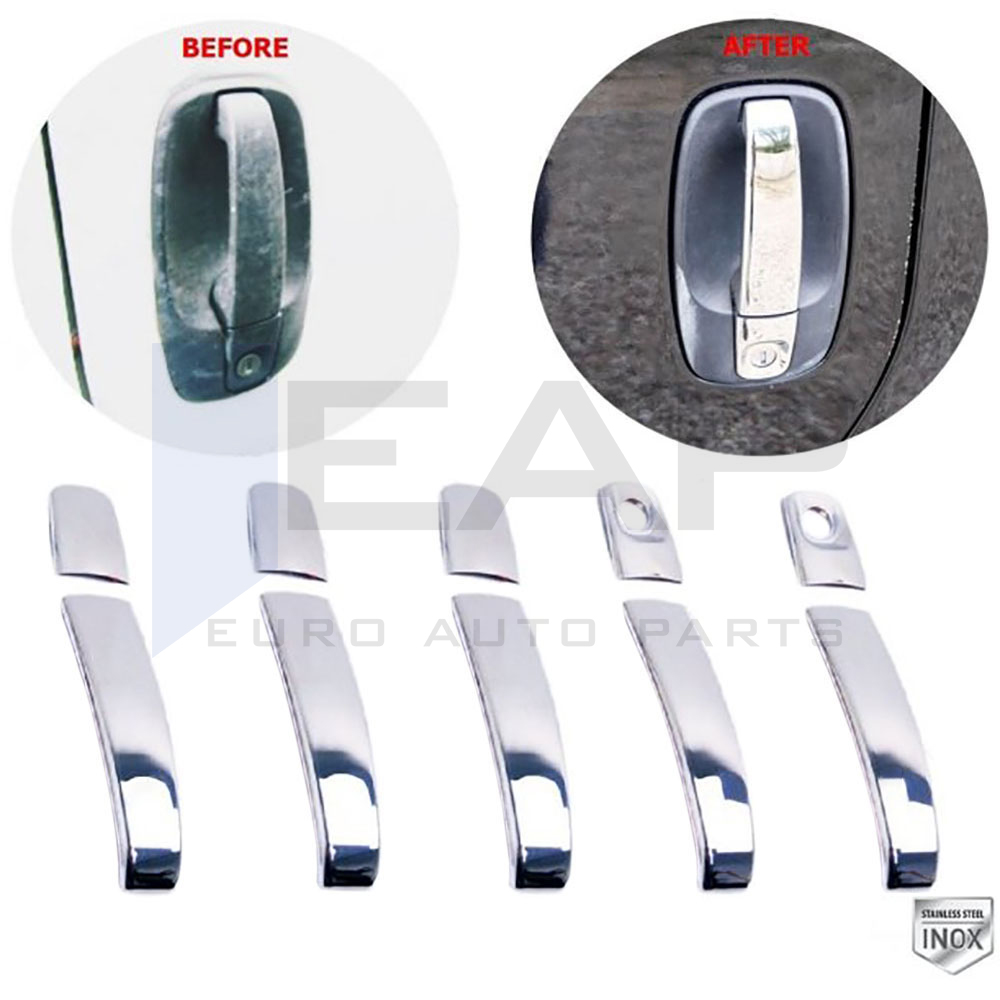 Door Handle Cover (Double Hole) - 5 Doors - Stainless Steel
