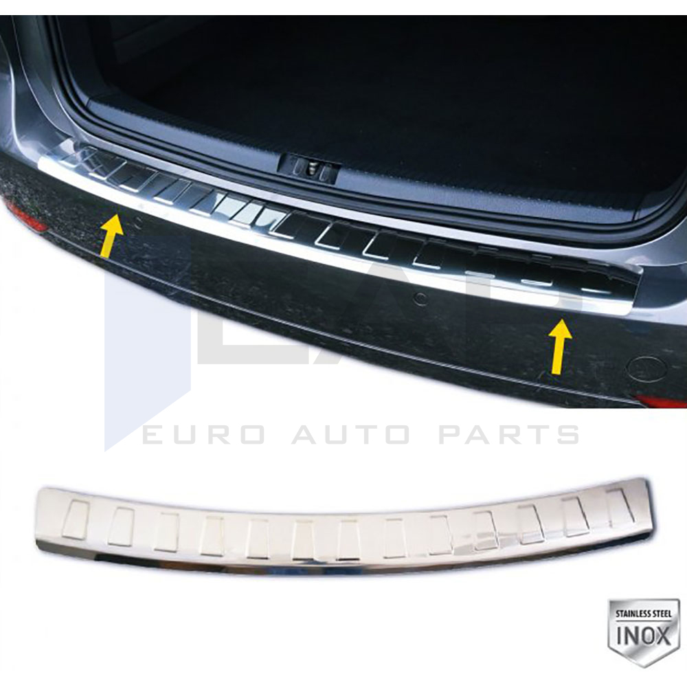 Rear Bumper Protector - Stainless Steel