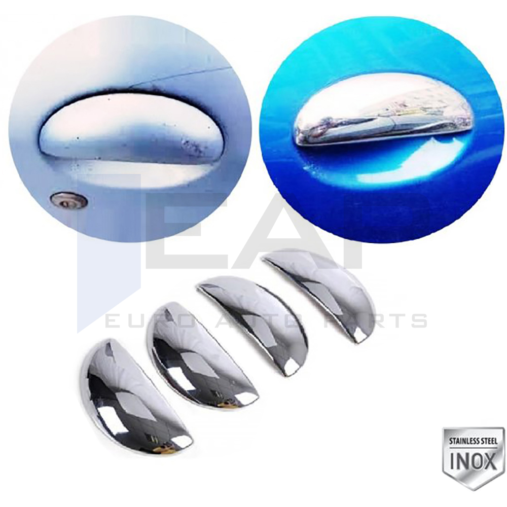 Door Handle Cover - 4 Doors - Stainless Steel