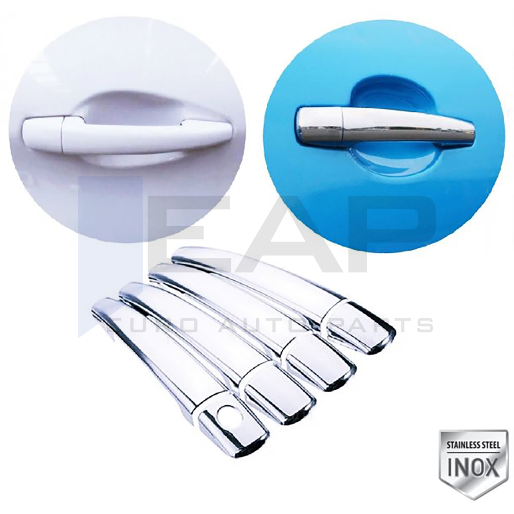 Door Handle Cover - 4 Doors - Stainless Steel