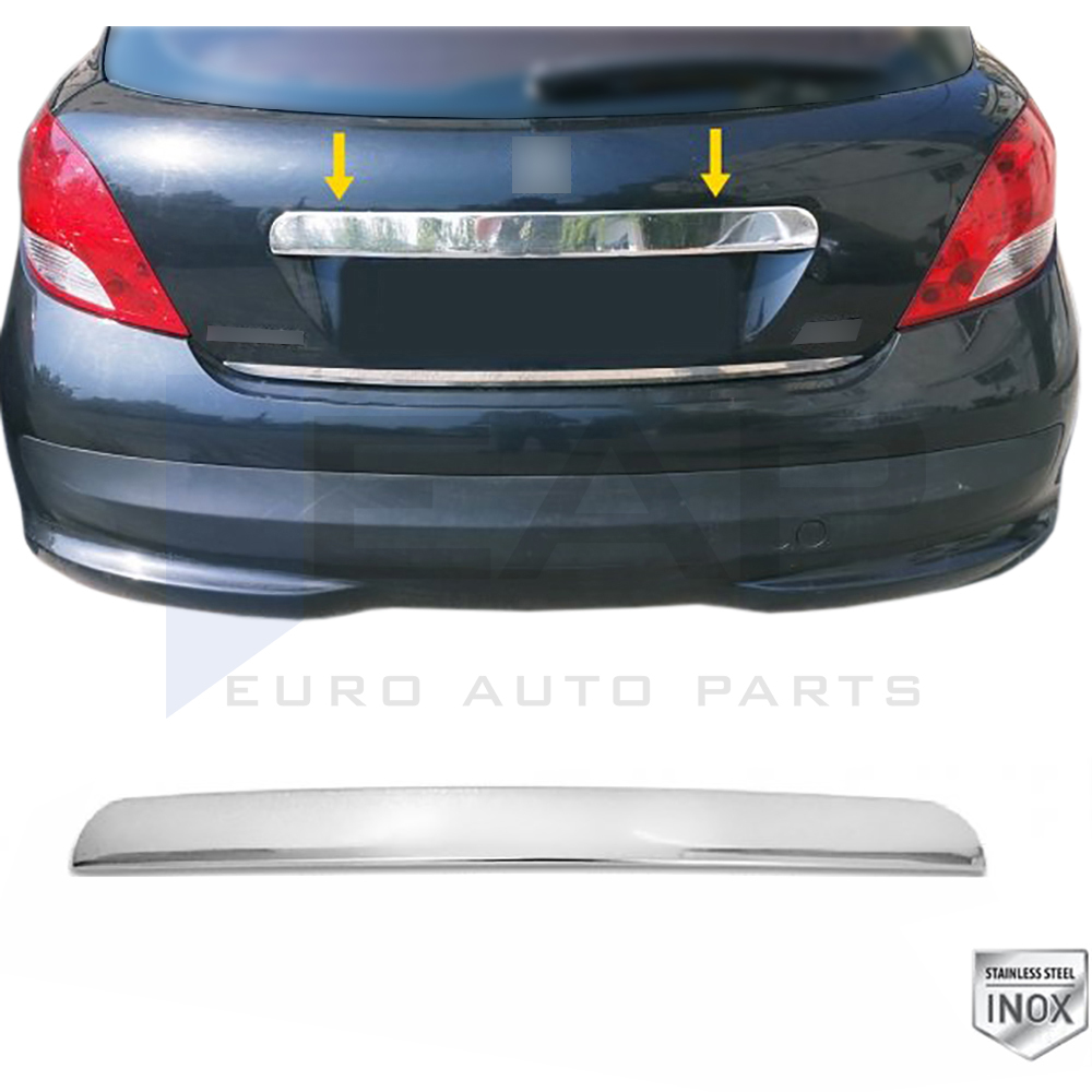 Trunk Lid Trim - Stainless Steel