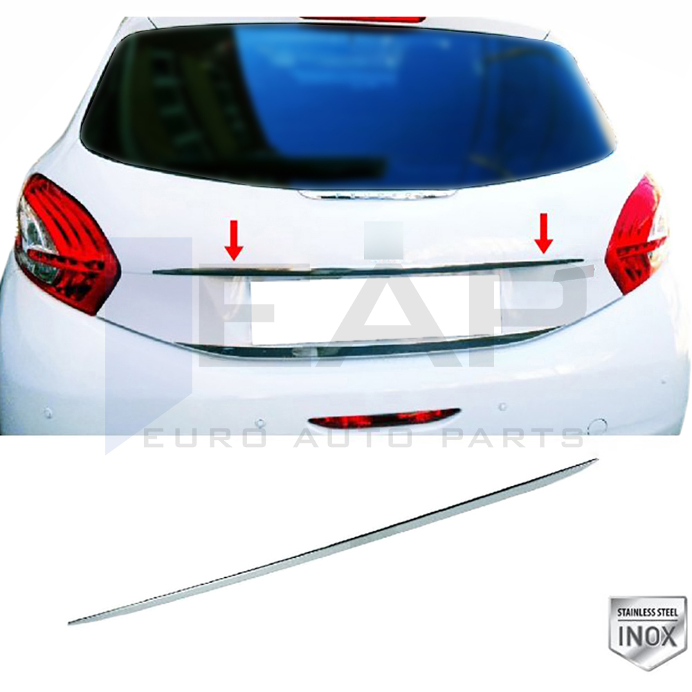 Trunk Lid Trim - Stainless Steel