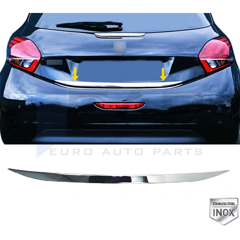 Trunk Lid Trim - Stainless Steel