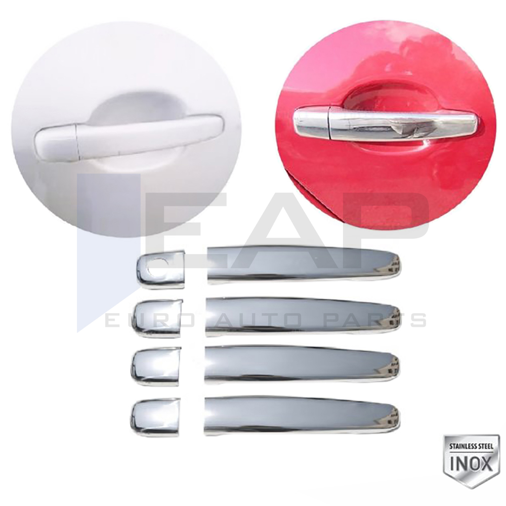 Door Handle Cover - 4 Doors - Stainless Steel