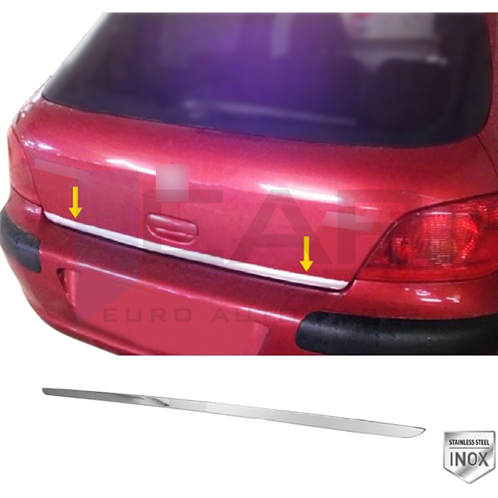 Trunk Lid Trim - Stainless Steel