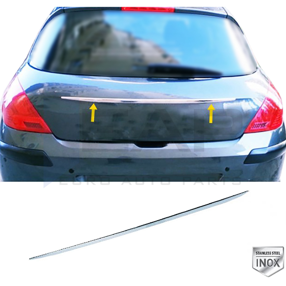 Trunk Lid Trim - Stainless Steel