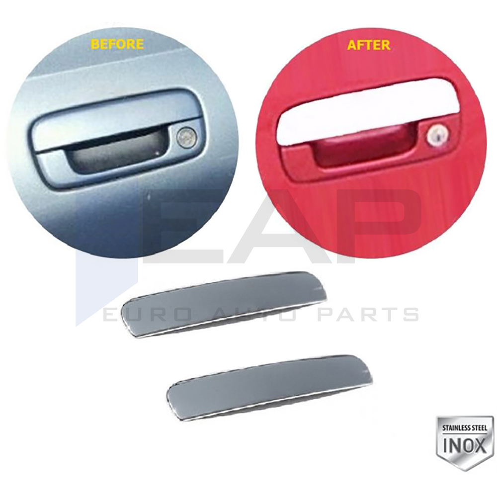 Door Handle Cover - 2 Doors - Stainless Steel