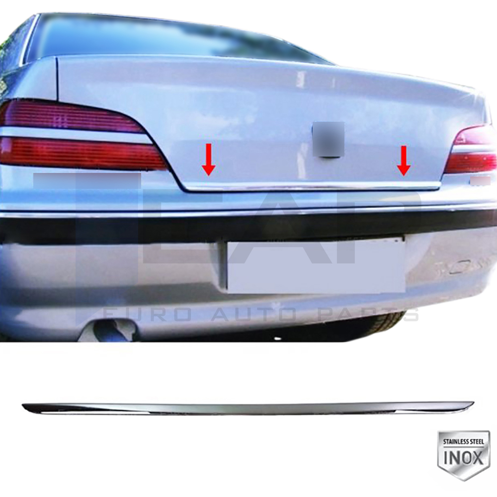 Trunk Lid Trim - Stainless Steel