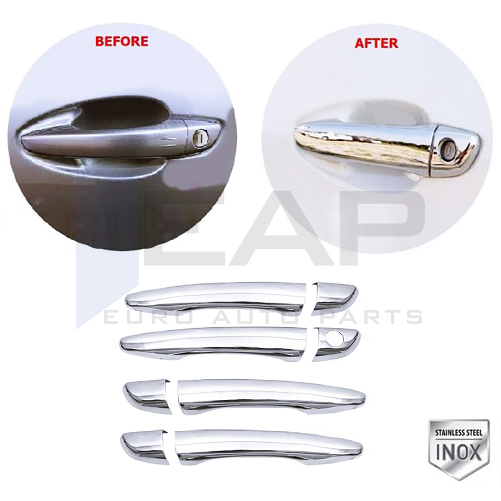 Door Handle Cover - 4 Doors - Stainless Steel
