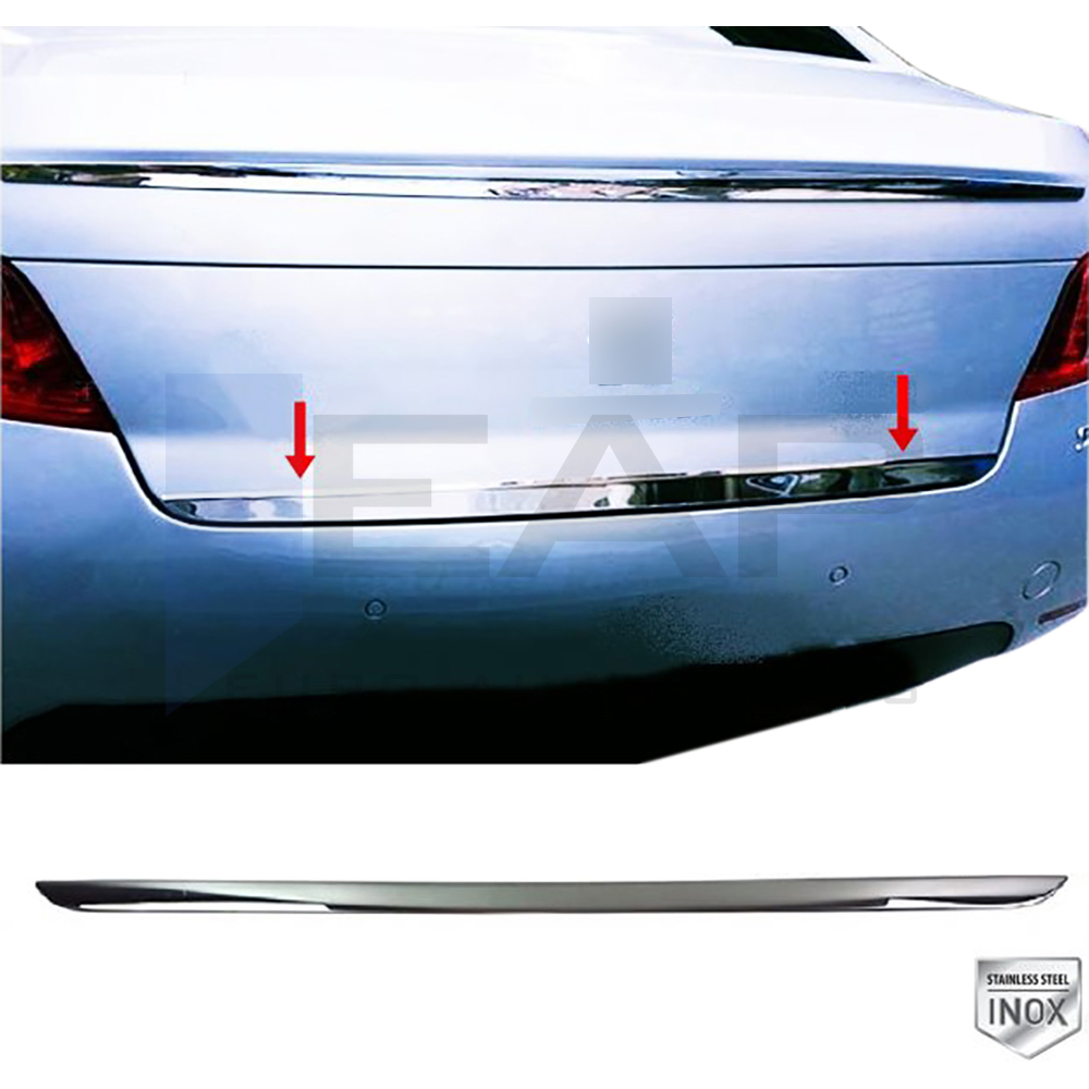 Trunk Lid Trim - Stainless Steel