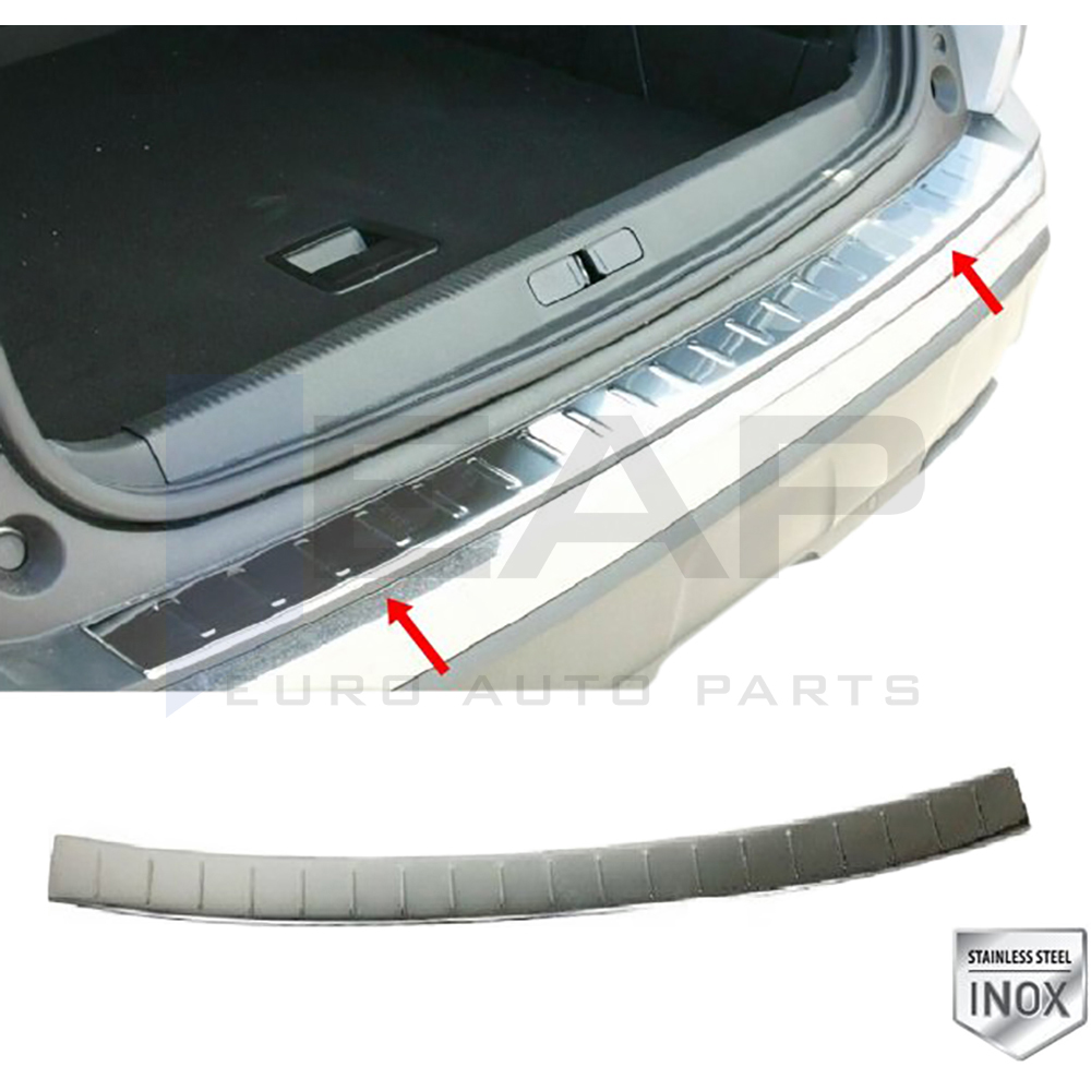 Rear Bumper Protector - Stainless Steel