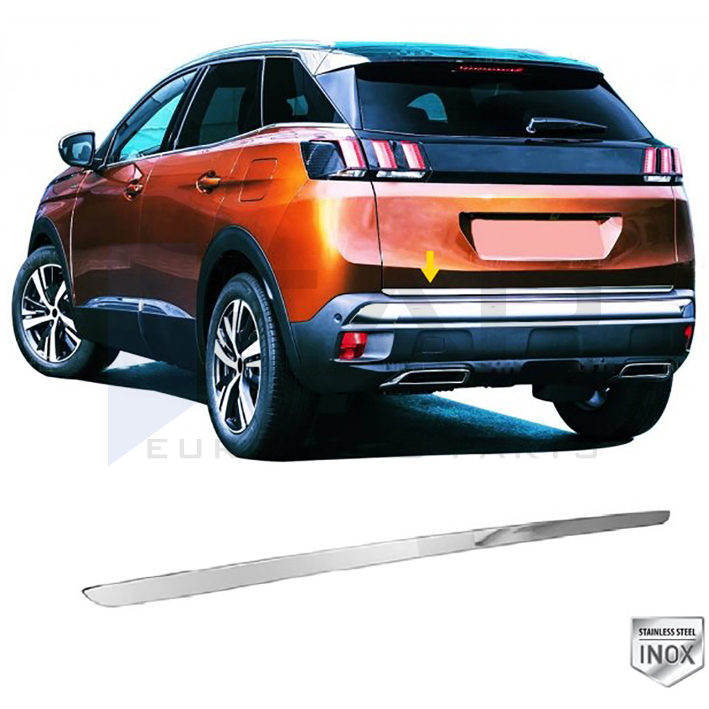 Trunk Lid Trim - Stainless Steel