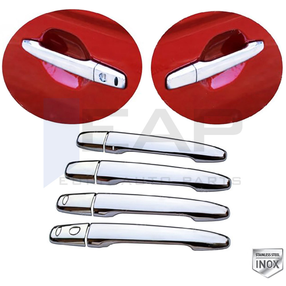 Door Handle Cover (With Sensor) - 4 Doors - Stainless Steel