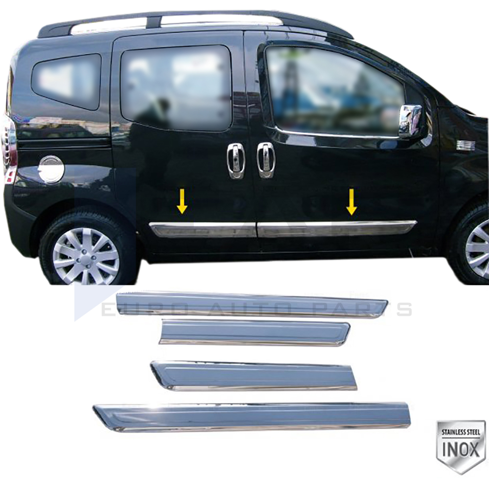 Side Door Trim - 4 Doors - Stainless Steel