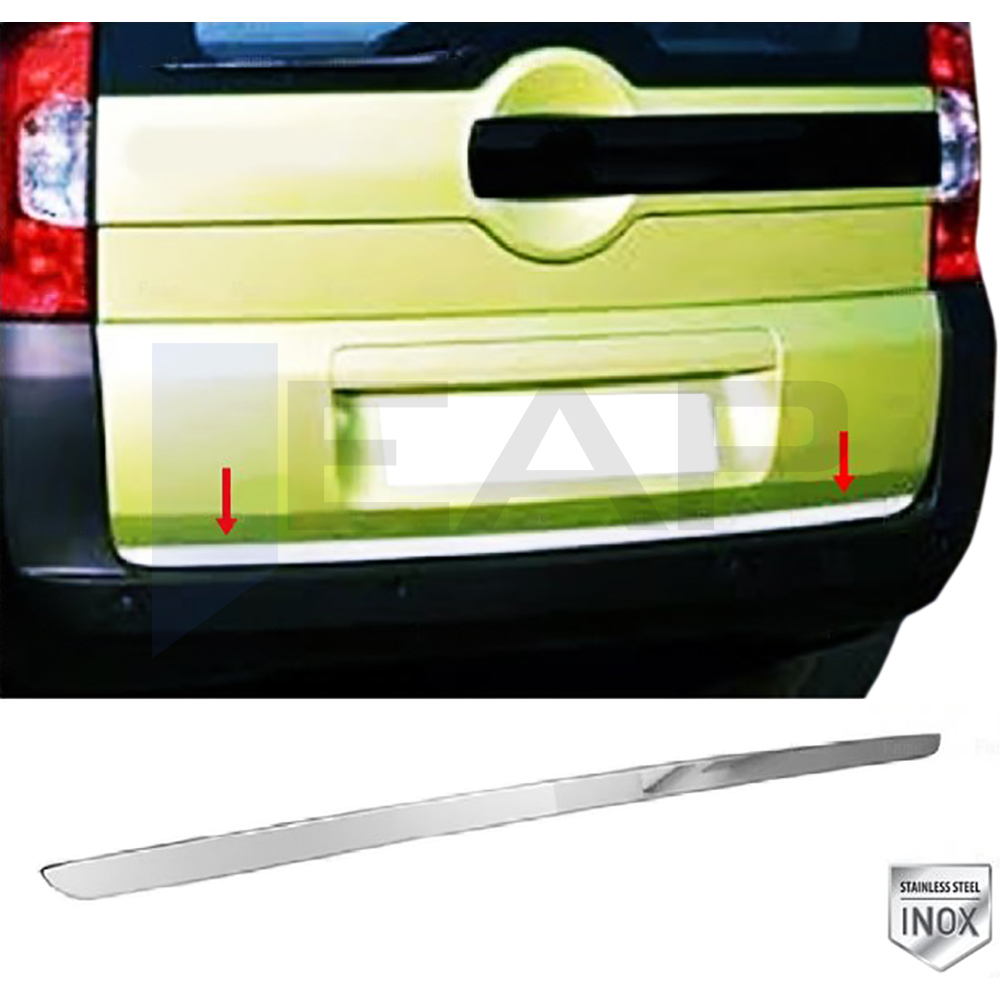 Trunk Lid Trim - Stainless Steel