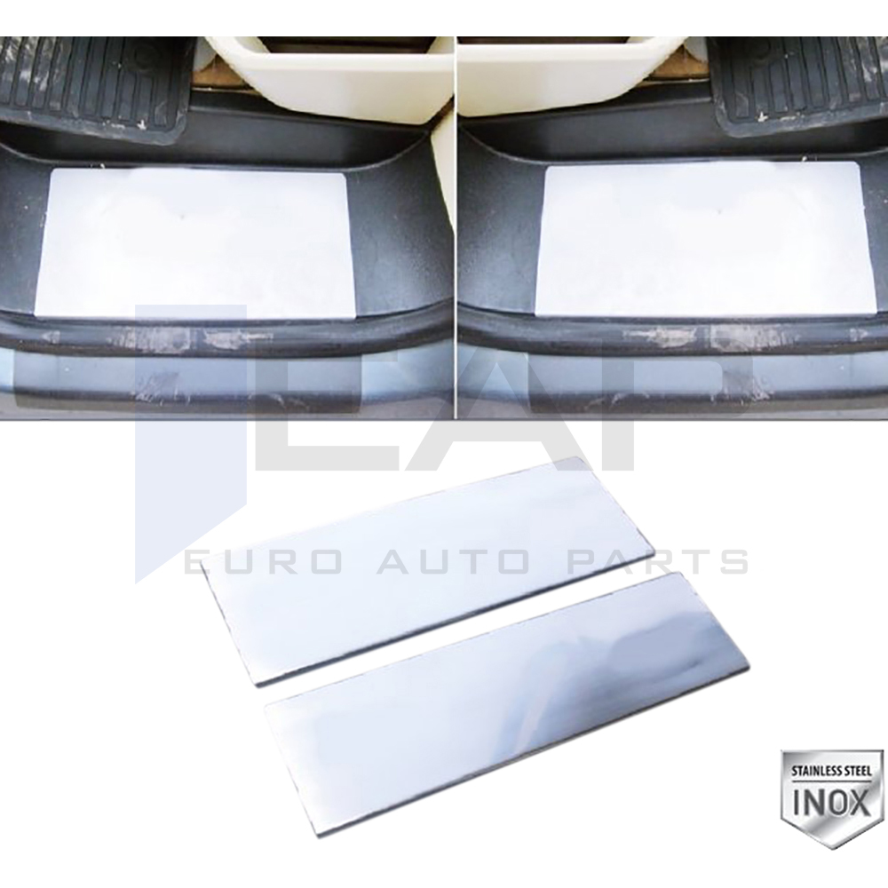 Interior Door Threshold Cover - 2 Doors - Stainless Steel