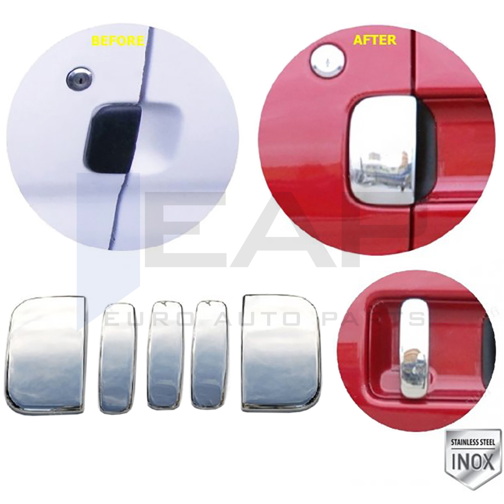 Door Handle Cover - 5 Doors - Stainless Steel