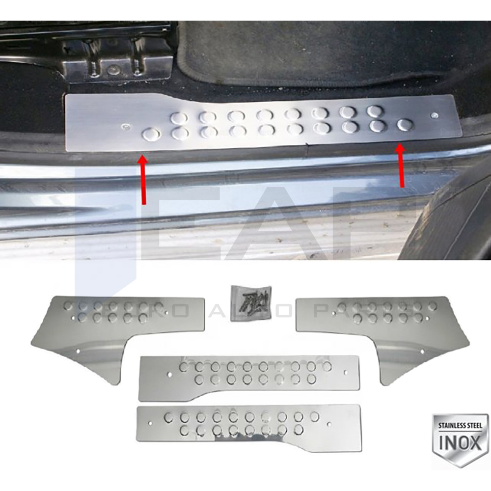 Interior Door Threshold Cover - 4 Doors - Stainless Steel
