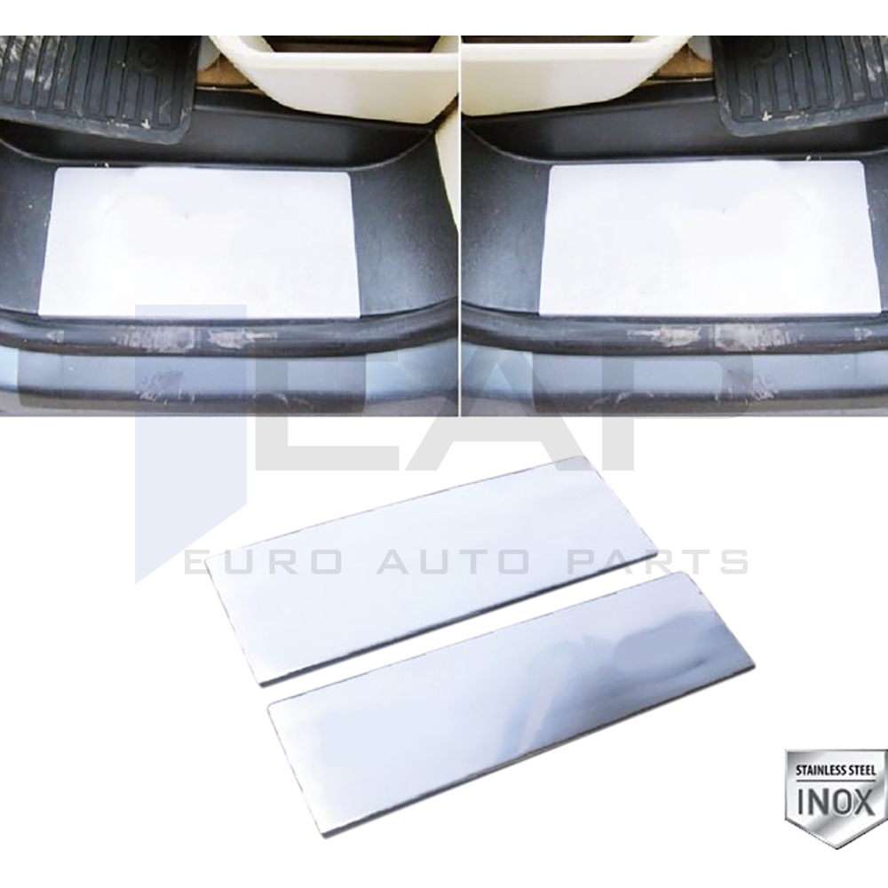 Interior Door Threshold Cover - 2 Doors - Stainless Steel