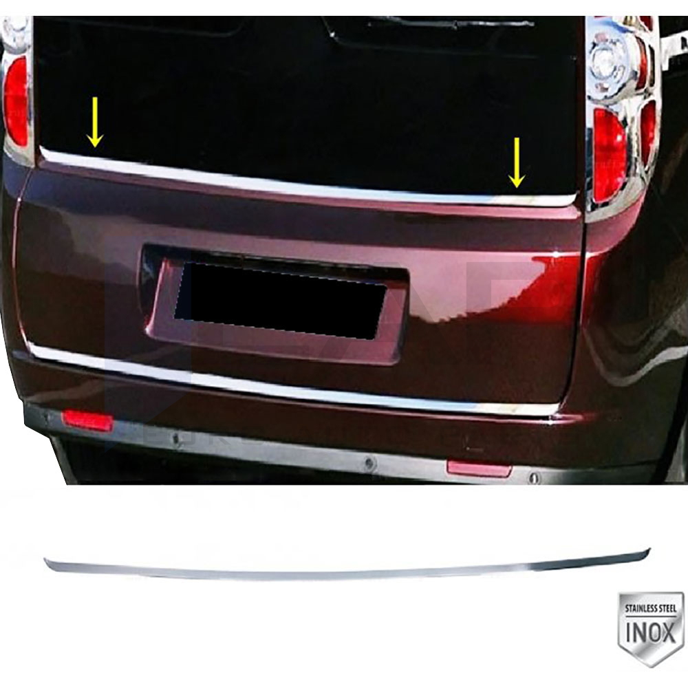 Rear Window Lower Slat - Stainless Steel