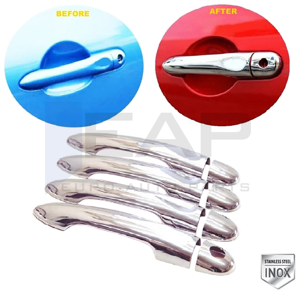 Door Handle Cover - 4 Doors - Stainless Steel