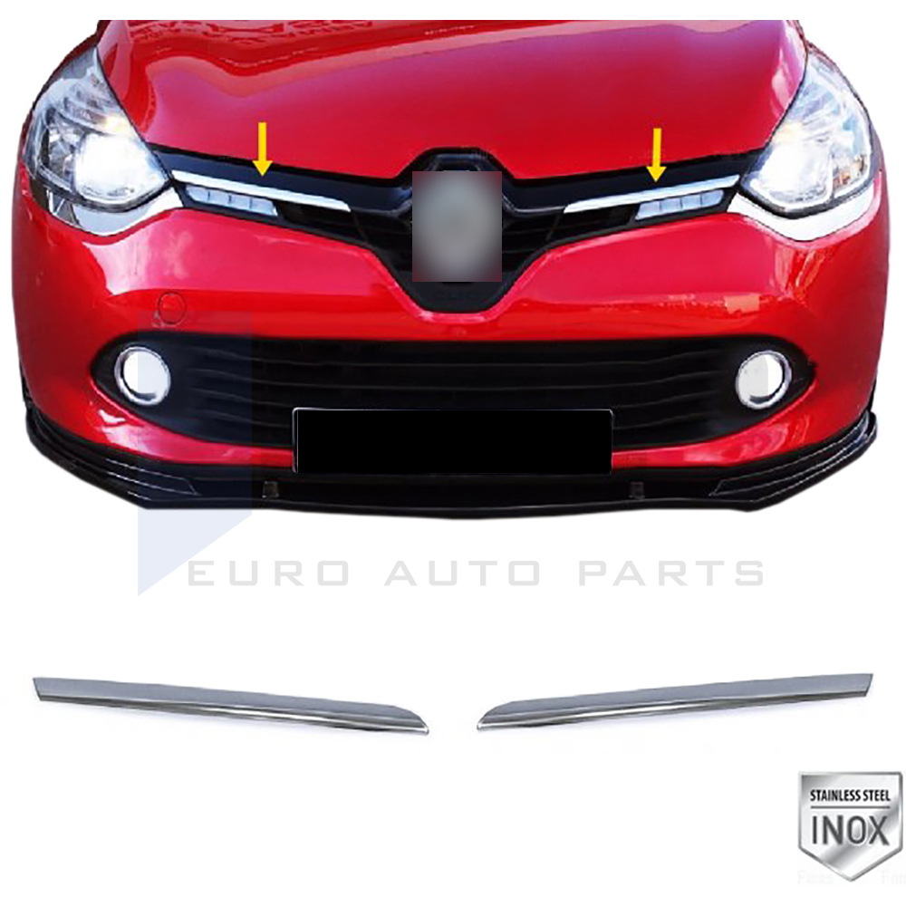 Front Grille - 2 Pcs - Stainless Steel