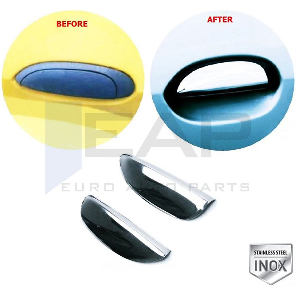Door Handle Cover - 2 Doors - Stainless Steel