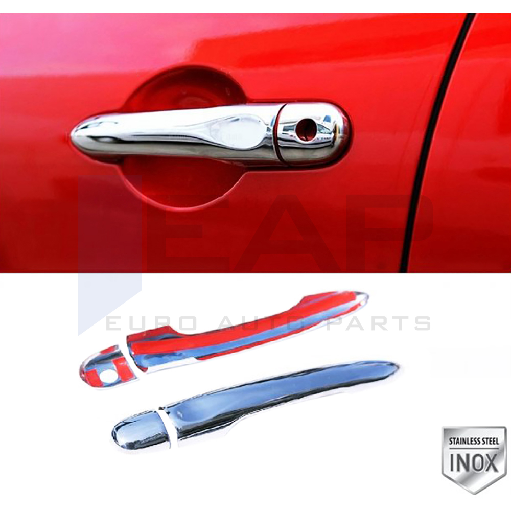 Door Handle Cover - 2 Doors - Stainless Steel