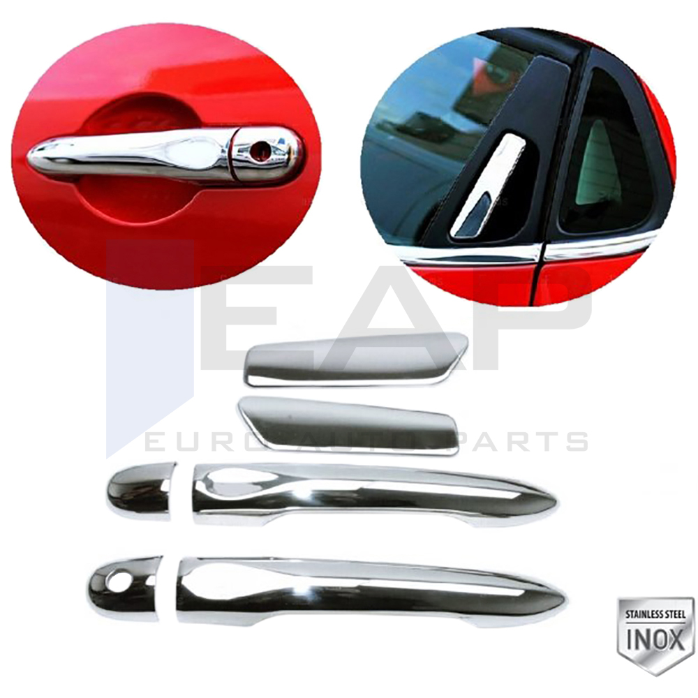 Door Handle Cover - 4 Doors - Stainless Steel