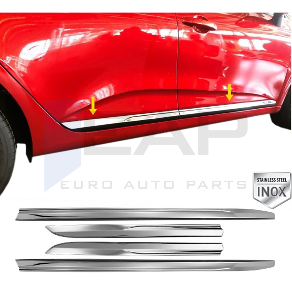 Side Door Trim - 4 Doors - Stainless Steel