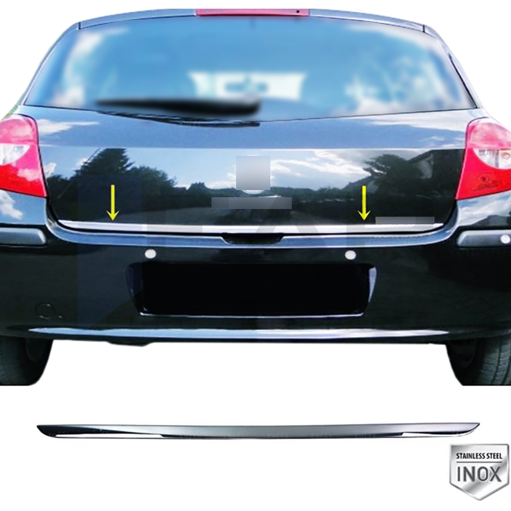 Trunk Lid Trim - Stainless Steel