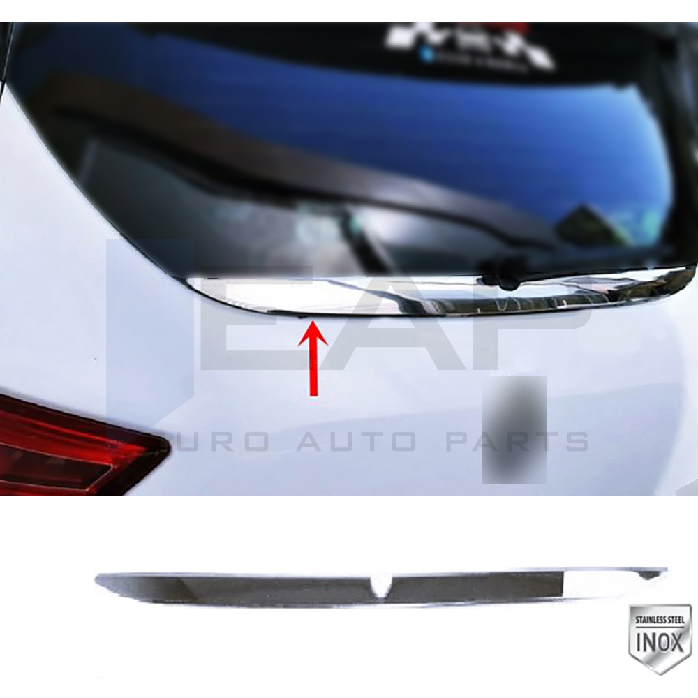 Rear Window Lower Trim - Stainless Steel