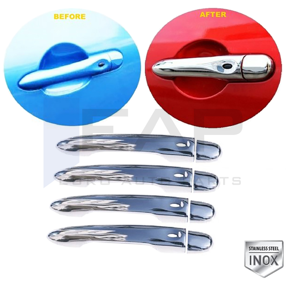 Door Handle Cover (4 Sensor Hole) - 4 Doors - Stainless Steel