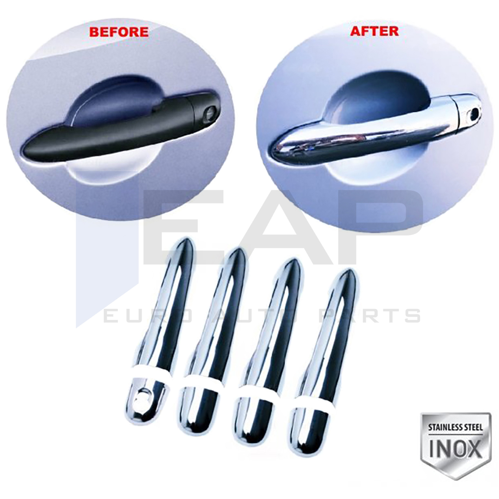 Door Handle Cover - 4 Doors - Stainless Steel