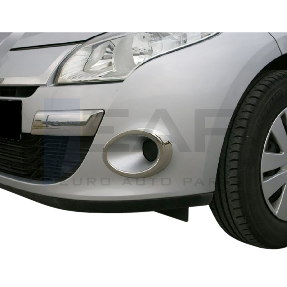 Fog Light Frame - 2 pcs - Stainless Steel 
