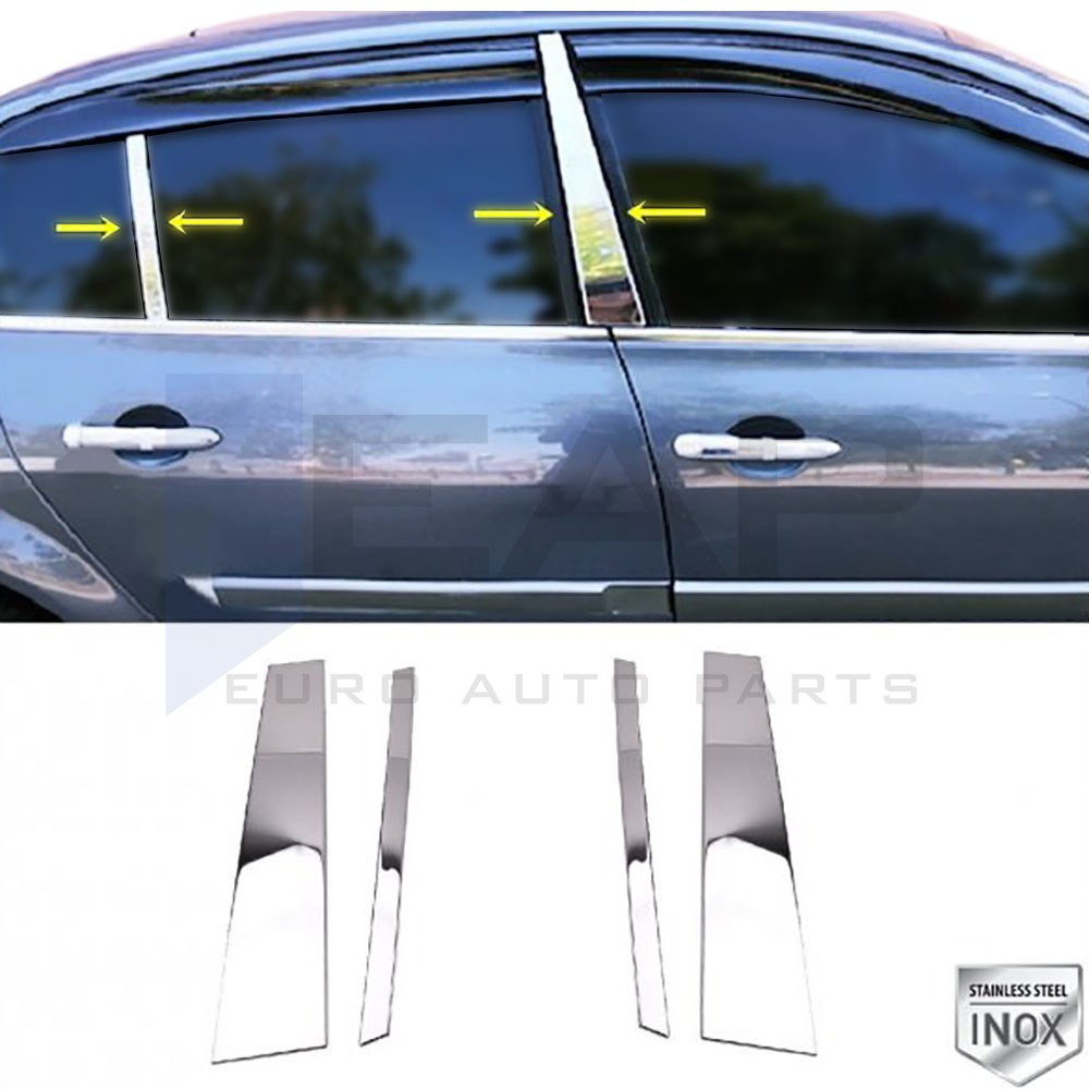 Door Post - 4 Pcs - Stainless Steel