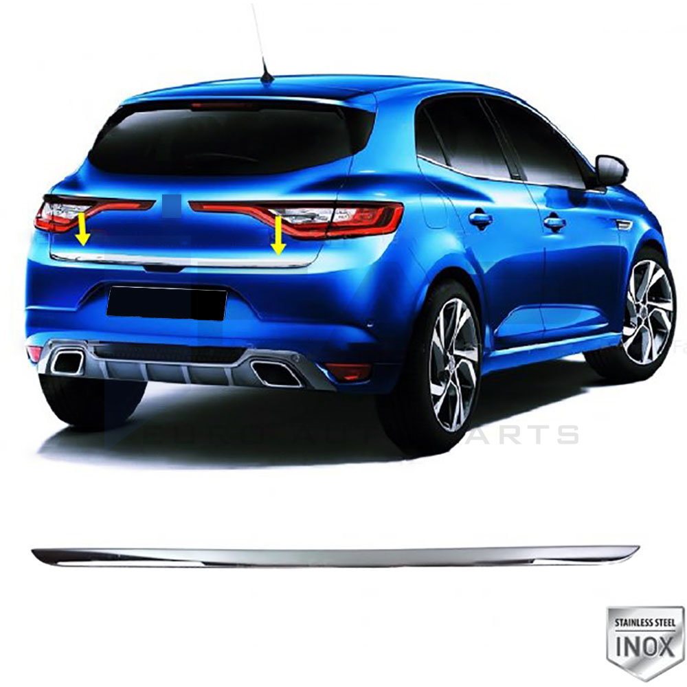 Trunk Lid Trim Hb - Stainless Steel